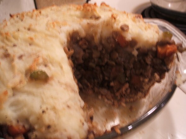 vegan shepherd’s pie