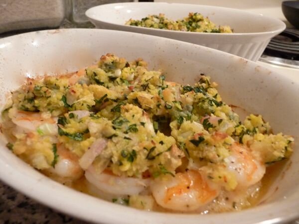 Baked Shrimp Scampi
